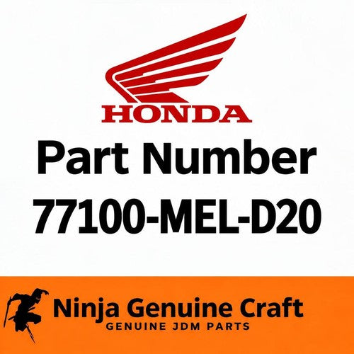 Genuine Honda Single Seat Assembly 77100-MEL-D20 for CBR1000RR