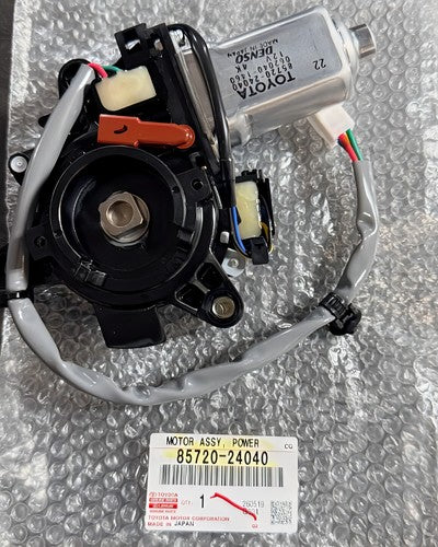 Genuine Toyota Lexus SC430 Power Window Regulator Motor LH 85720-24040 OEM