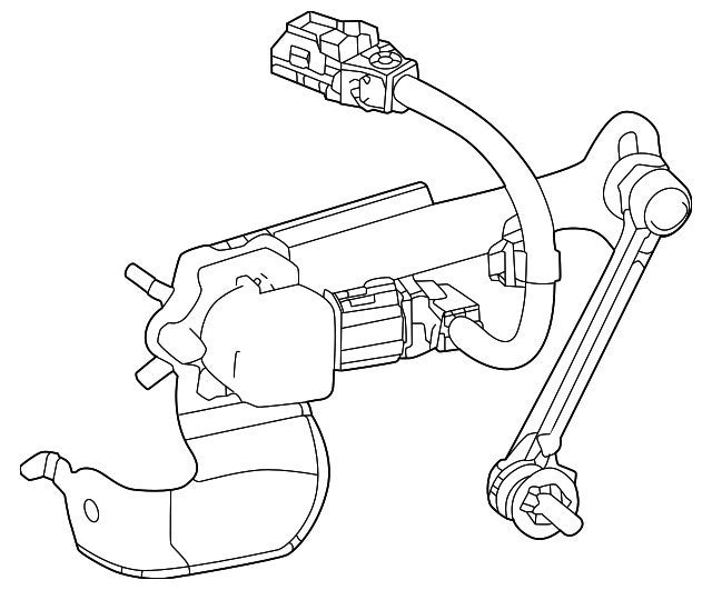 OEM Genuine TOYOTA Lexus Rear RH Height Control Sensor 89407-60050 89407600501