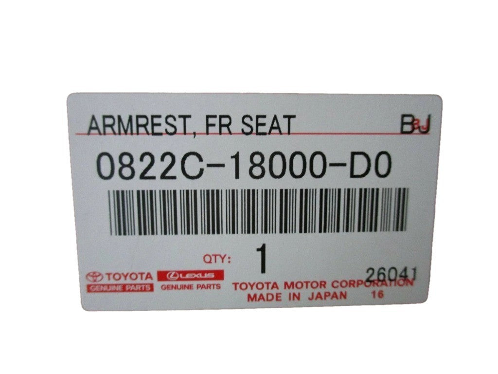 (NEW) JDM TOYOTA 86 ZN6 ARMREST GENUINE OPTION OEM 0822C-18000-D02