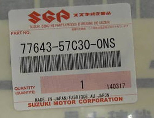 OEM Genuine Suzuki Jimny JA11C JA11V Rear Tape 77643-57C30-0NS 7764357C300NS1