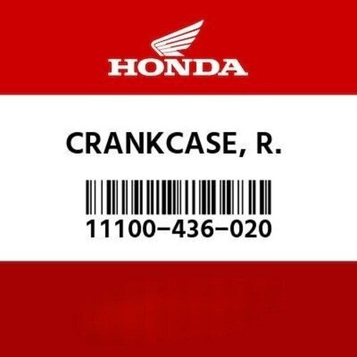 OEM Honda 1979-2013 XR CR Right Crankcase New 11100-436-020 11100436020