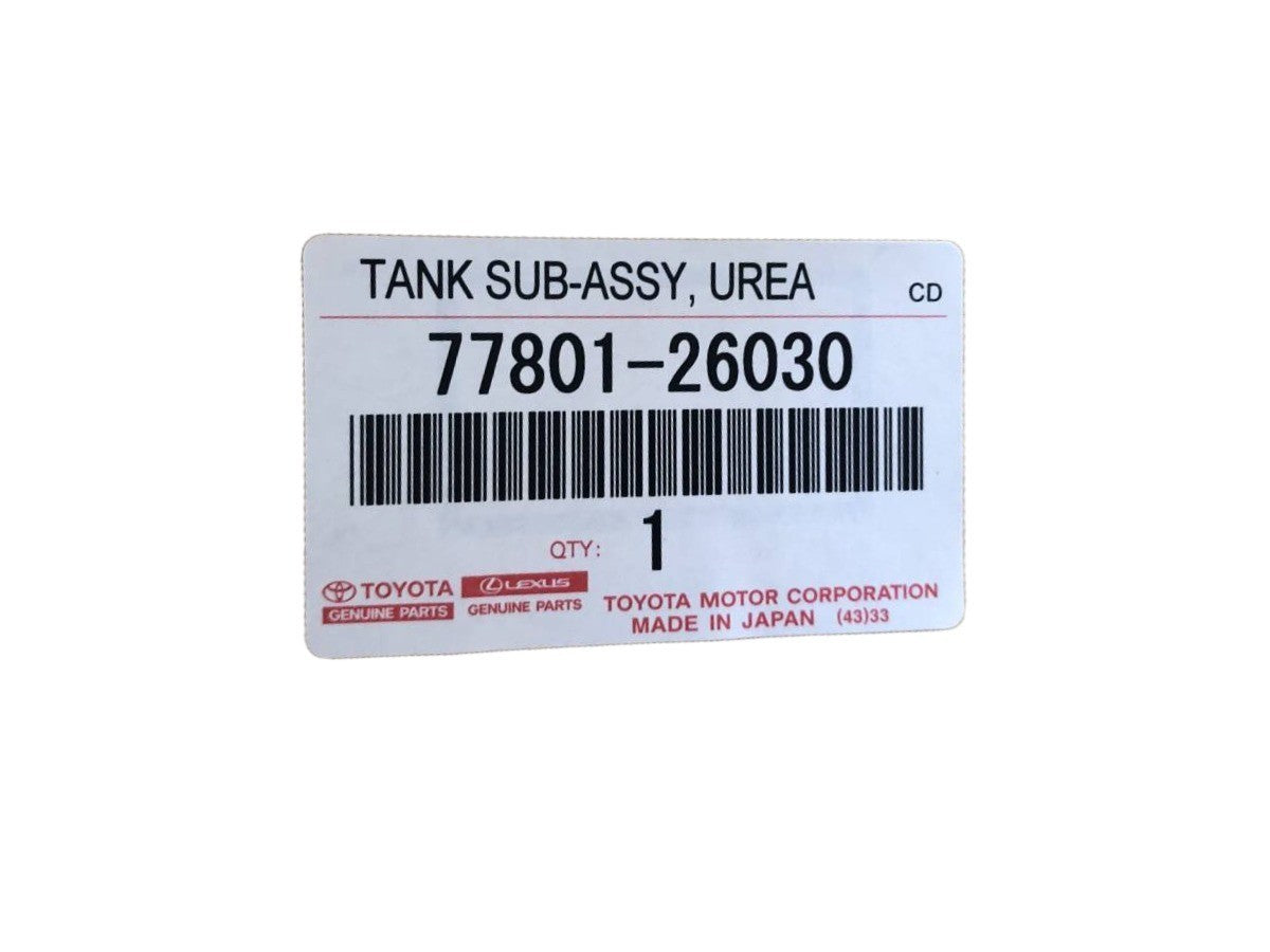 OEM TANK SUB-ASSY, UREA Genuine Toyota HiAce Van200 GDH201V 77801-260301