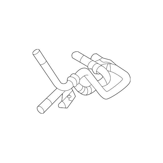 Mitsubishi Outlander PHEV GG2W GG3W Inverter Cooling Pipe 21512W000P OEM1