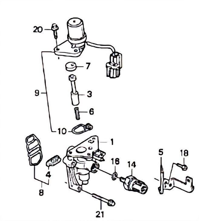 HONDA ACURA GENUINE OEM NSX Valve Assembly, Spool 15810-PR7-J00 15810PR7J00