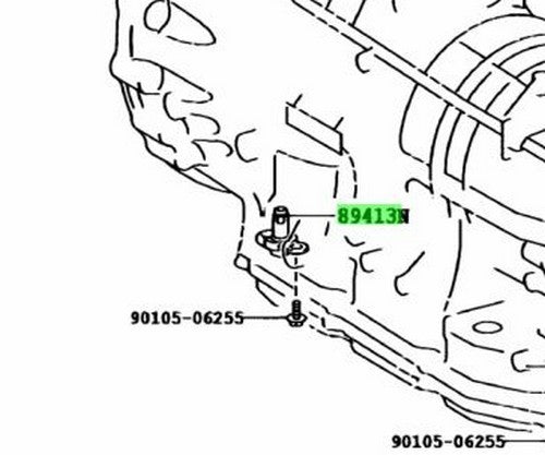 OEM Genuine TOYOTA Lexus Transmission RevolutionSensor NT 89413-48040 89413480401