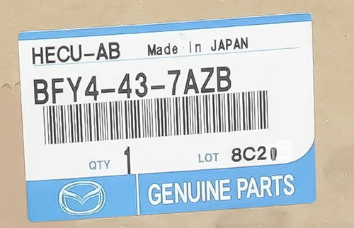OEM Mazda ABS Anti Lock Brakes Modulator Mazda3 2011 BFY4-43-7AZB1