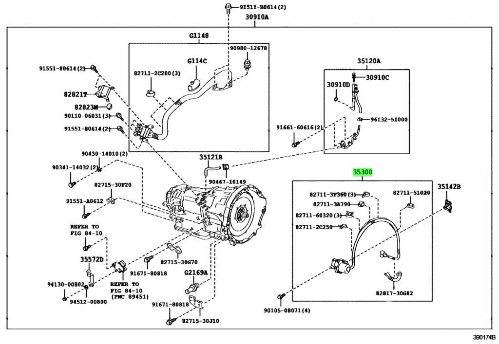 Genuine Toyota Oil Pump Assy with Motor OEM 35300-300321