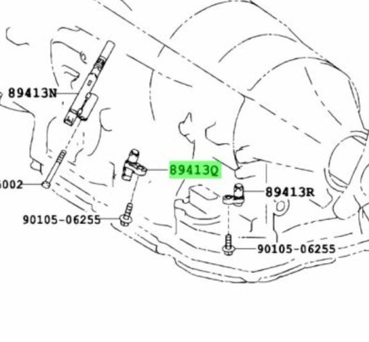 OEM Genuine TOYOTA Lexus Transmission Speed Sensor NC3 89413-30010 89413300101