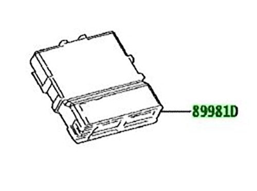 OEM TOYOTA Lexus RZ300E/450E EV ControlComputer ECUModule 89981-46170 89981461702