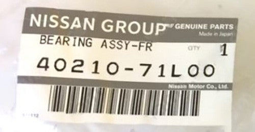 OEM BEARING ASSEMBLY, FRONT WHEEL Genuine Nissan 200SX 40210-71L001