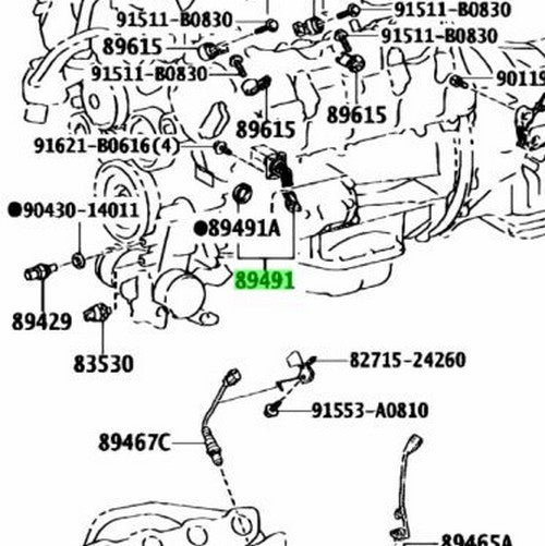 Genuine Toyota Lexus GS F IS RC F LC500 Engine Oil Level Sensor 89491-240201