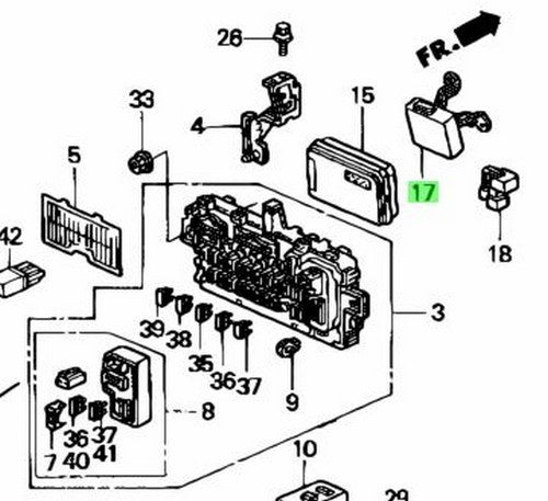 OEM Honda Integra DB8 DC2 Interlock Control Unit 39500-ST7-003 Genuine1