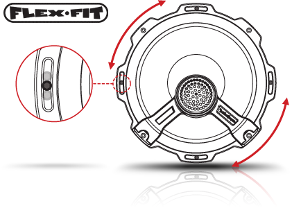 Rockford Fosgate T4652-S 2Way Component Speaker 16.5cm9