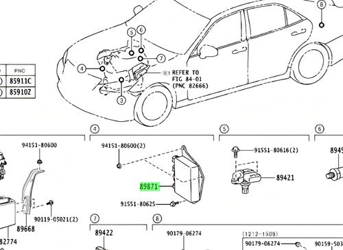 Genuine Toyota Lexus GS GS F IS RC F LC500 Crown Injector Driver 89871-30040