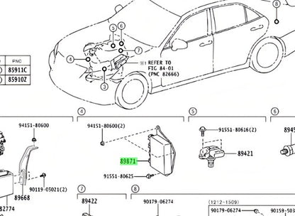 Genuine Toyota Lexus GS GS F IS RC F LC500 Crown Injector Driver 89871-30040