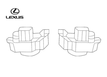 Genuine Lexus Parking Assist Light RH LH Set 867A2-52070 867A2-52080