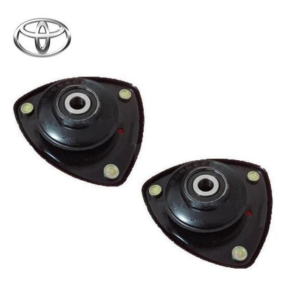 Genuine Toyota Front Strut Mount Support x2 48609-52031 Funcargo Platz Vitz