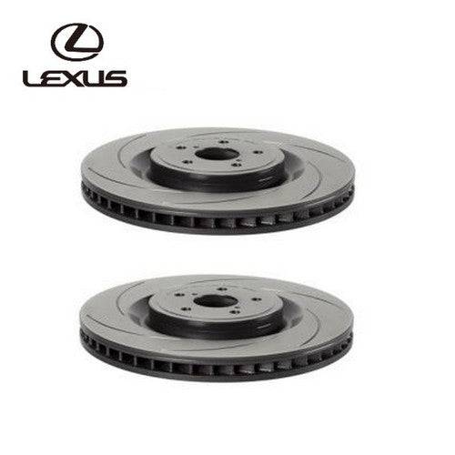Genuine Lexus GS F RC F Front Brake Disc RH LH Set 43512-0W100 43516-0W020