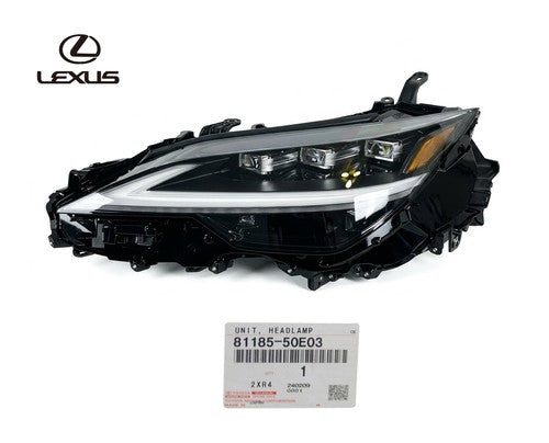 Genuine Lexus LS500 LS500h Headlamp Assembly LH 81185-50E03 OEM