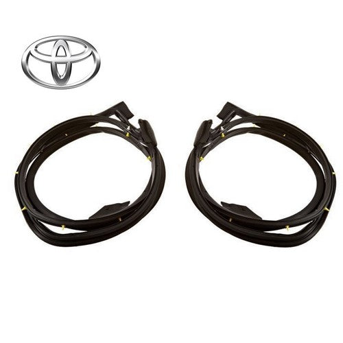Genuine Toyota 4Runner Rear Door Weatherstrip RH LH Set 67871-35080 67872-35080