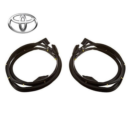 Genuine Toyota 4Runner Rear Door Weatherstrip RH LH Set 67871-35080 67872-35080