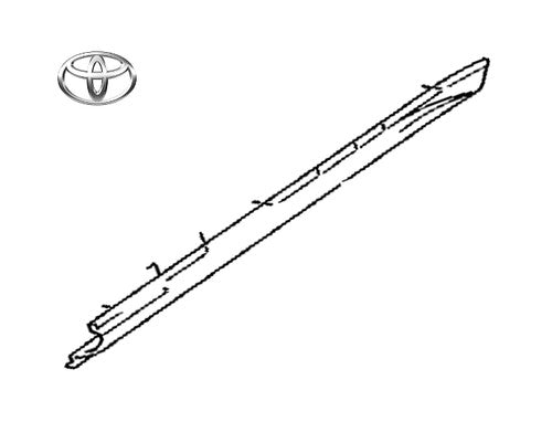 Genuine Toyota 4Runner Rocker Panel Molding Front RH 75851-35080 Hilux Surf OEM