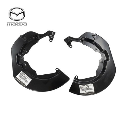 Genuine Mazda BBM2-33-260 BBM2-33-270 Front Brake Splash Shield L&R Mazda3 08-13