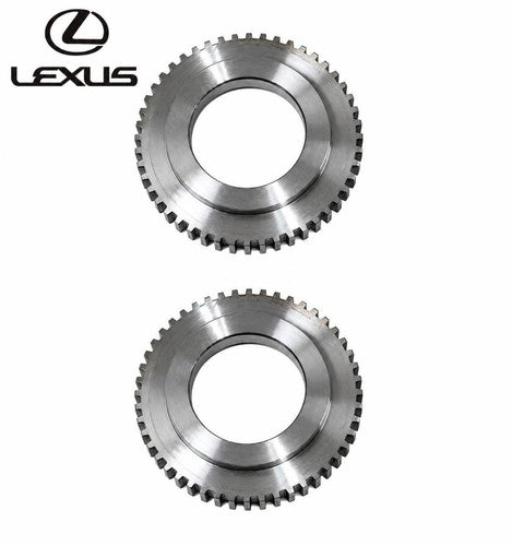 Genuine Toyota Supra Lexus SC300 SC400 Front ABS Sensor Rotor x2 43515-24010