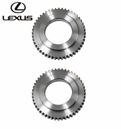 Genuine Toyota Supra Lexus SC300 SC400 Front ABS Sensor Rotor x2 43515-24010