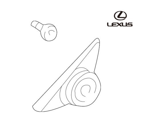 Genuine Lexus SC430 Front Door Lower Frame Bracket Garnish LH 67492-24040-C0