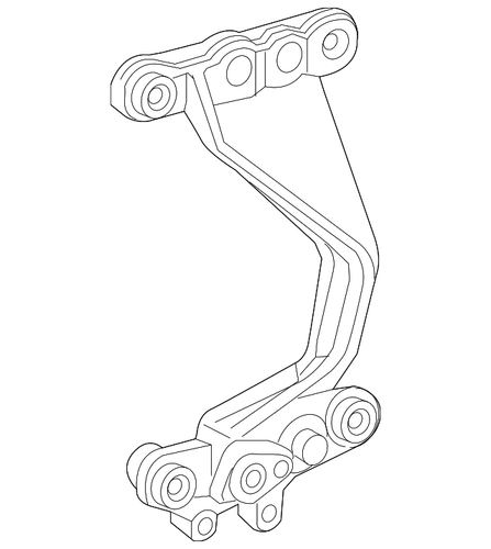 Genuine Toyota Lexus LS500 LS500h Alternator Bracket Sub-Assy 12501-70020