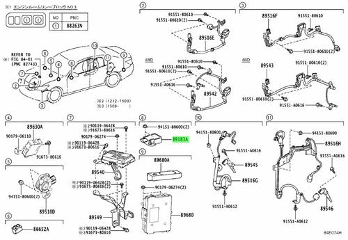 Genuine Toyota Lexus GS F GS Series Crown Yaw Rate Sensor 89183-30080