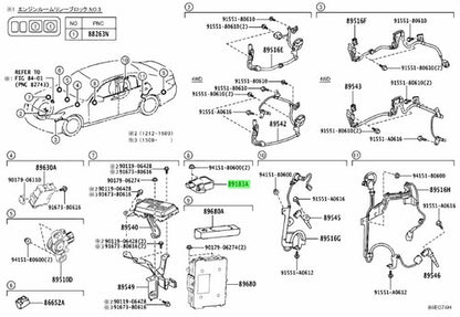 Genuine Toyota Lexus GS F GS Series Crown Yaw Rate Sensor 89183-30080