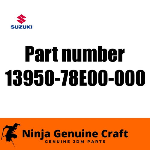 Genuine Suzuki Vitara Escudo Turbo Air Hose 13950-78E00-000 OEM