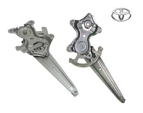 Genuine Toyota Rear Door Window Regulator RH LH Set 69803-35080 69804-35080