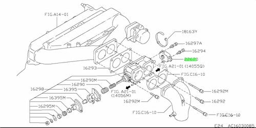 OEM Genuine Nissan Throttle Position Sensor TPS Switch 22620-12G11 NEW