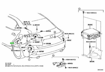 Genuine Toyota Lexus Fuel Sender Gauge Assy 83320-30560
