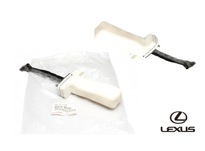 New Genuine Toyota Front Door Check Stopper LH RH Pair 68610-60150 68620-601500