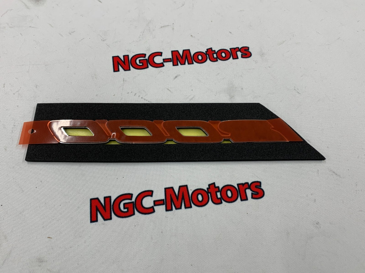 OEM Honda 00-09 S2000 Side Fender Chrome 2000 Emblem AP1 AP2 Genuine Part USDM
