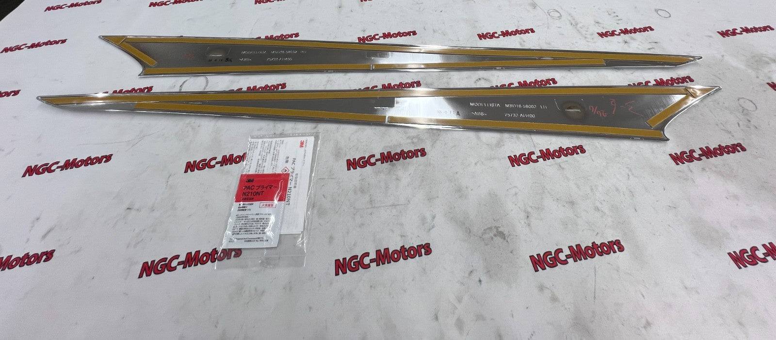 Genuine Toyota MODELLISTA Side Door Garnish Set Alphard Vellfire 40 MSD16-580026