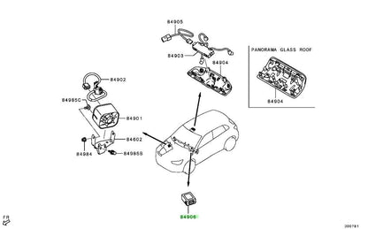 OEM  Mitsubishi Pajero Montero V88W ASX RVR Network CutOff Control Unit 8638A0311