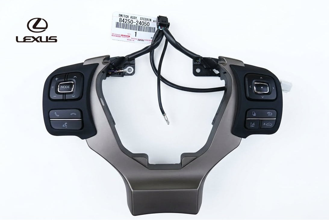 Genuine Toyota Lexus Steering Wheel Pad Switch Assy 84250-240500