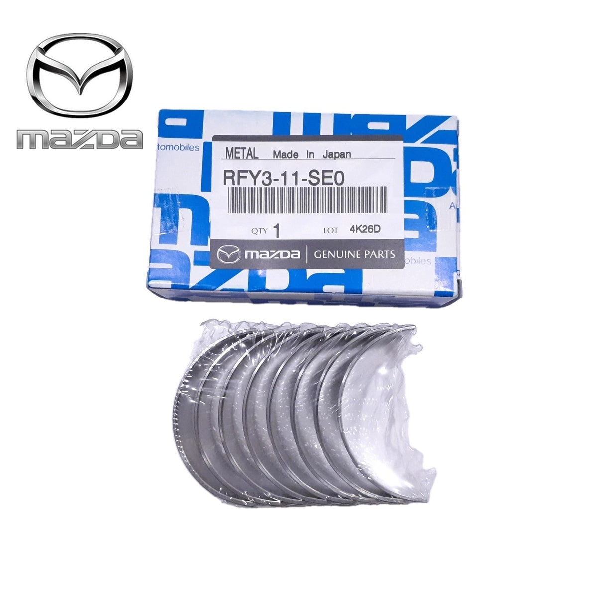 Genuine Mazda Connecting Rod Bearing Set RFY3-11-SE00