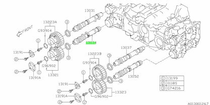 Subaru Genuine STi Camshaft Exhaust RH Right Side 13034AA730 JDM OEM JAPAN1
