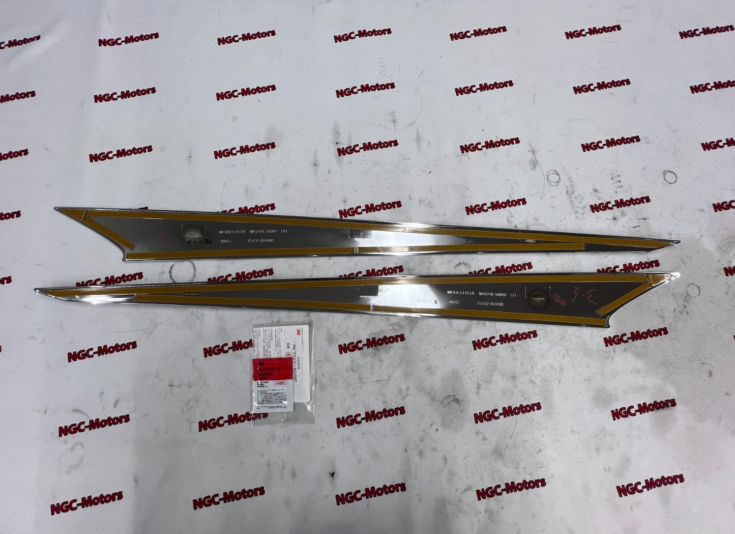 Genuine Toyota MODELLISTA Side Door Garnish Set Alphard Vellfire 40 MSD16-580020