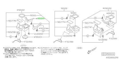 NEW Genuine Subaru Ornament Panel Right OEM 92170-VA0001