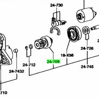 OEM Mazda RX-7 FD3S N318-18-X25 Shaft Genuine1