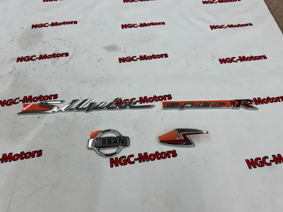 S15 Silvia Emblem Badge Set of 5 Nissan Genuine