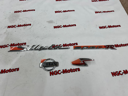 S15 Silvia Emblem Badge Set of 5 Nissan Genuine